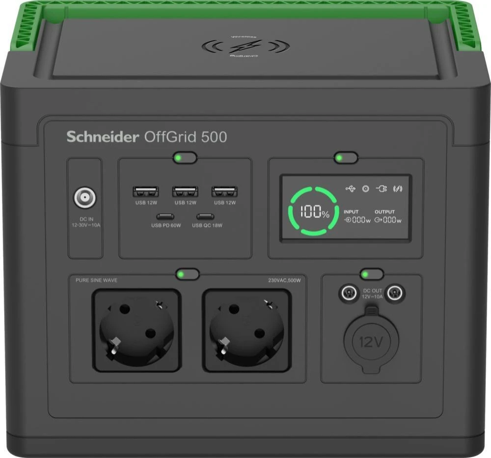 Зарядна станція Schneider Electric OffGrid 500 (PPS500-GR) (UA)