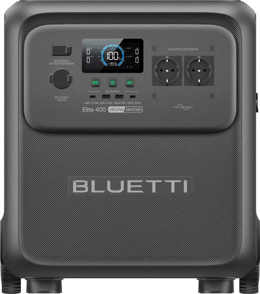 Зарядная станция BLUETTI Elite 400 (P-EL400-EU-GY-BL-010)