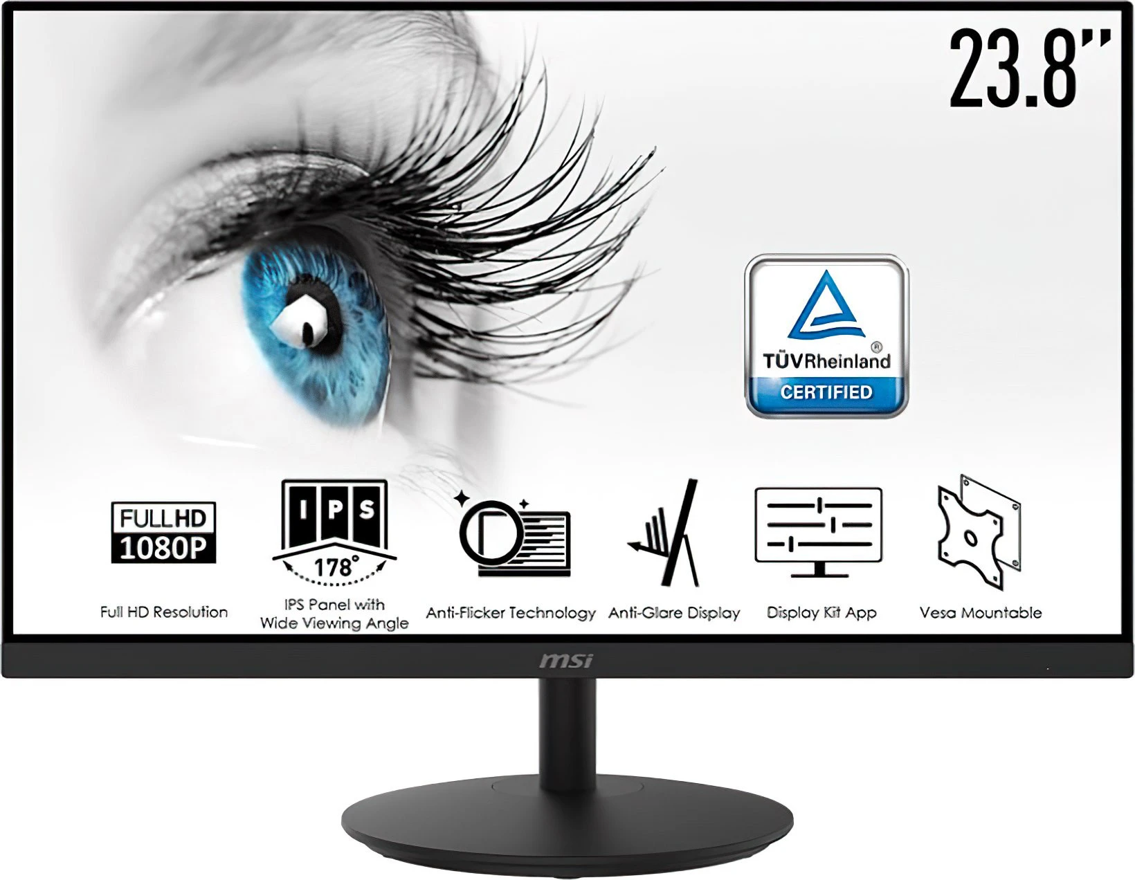 Монитор MSI PRO MP242-E14A (9S6-3PD1CT-011) (UA)