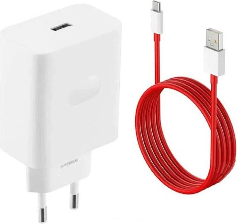 Мережевий зарядний пристрій OnePlus SUPERVOOC 100W Power Adapter KIT White (VCBAOBEH)