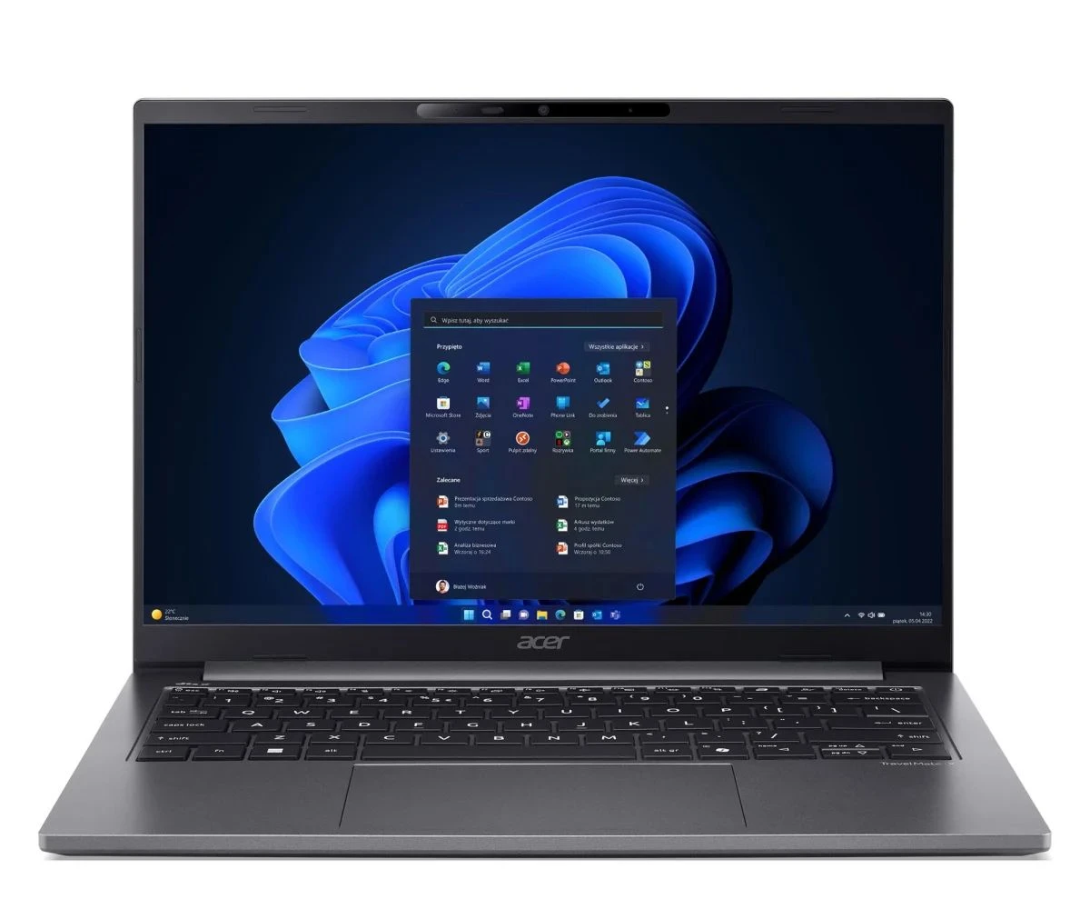Ноутбук Acer TravelMate X4 14 Ultra 5-228V/32GB/1TB/Win11P OLED (TMX414-51-TCO || NX.BPUEP.003)