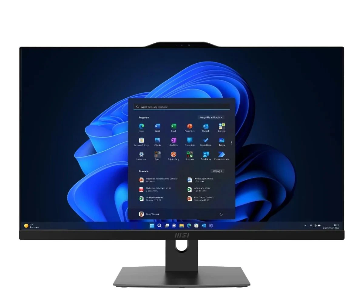 Компьютер MSI Modern AM272P 1M Core 7-150U/16GB/1TB/Win11P black (Modern AM272P 1M-845EU) EU