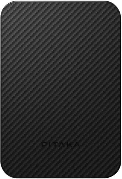 Мобильная батарея Pitaka Aramid Fiber Magnetic 10000mAh 20W Black (PBQ2501)