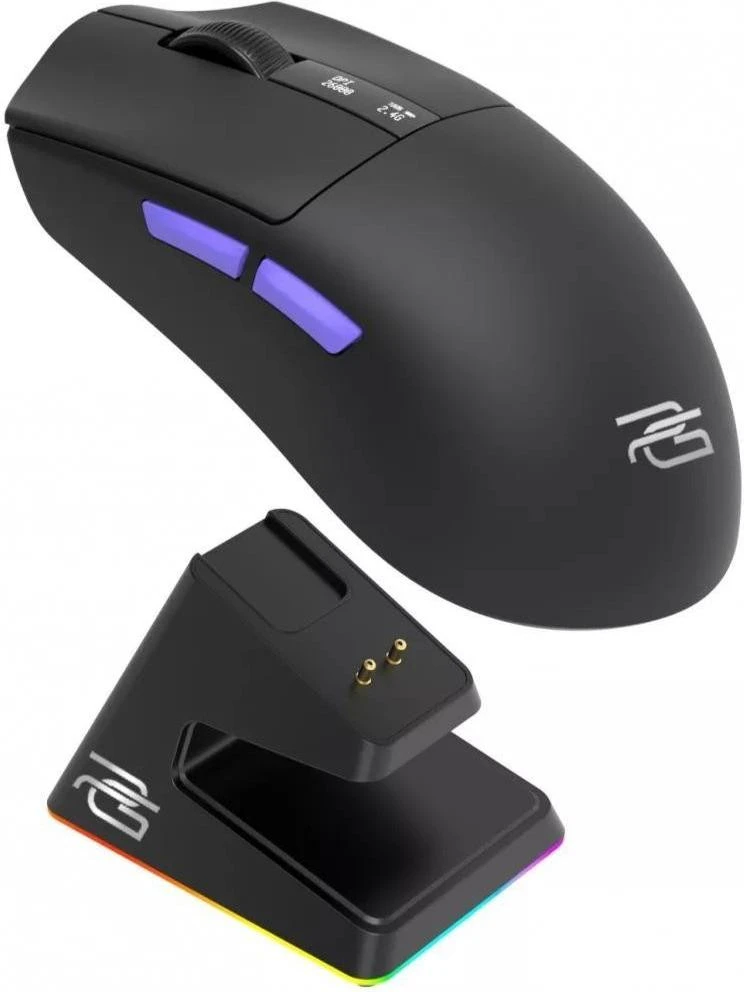 Мышь Proove Gaming Jester 8K with Charging Dock Black/Purple (WMJSCD022016)