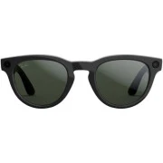 Ray-Ban Meta Headliner Gen2 HighBridge Fit Shiny Black/Clear-Graphite Green Transitions RW4013 601/1M 50-23