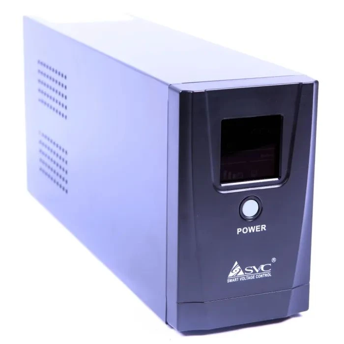 Джерело безперебійного живлення SVC 1000-LCD 1000VA (VP-1000-LCD) (UA)