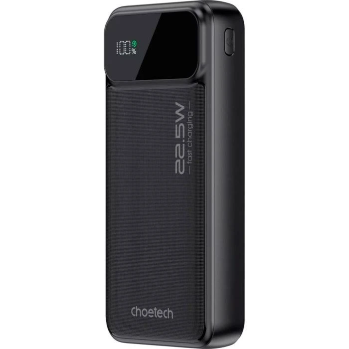 Мобильная батарея Choetech 20000mAh, PD/22.5W, QC/3.0, AFC Samsung, LED (B729) (UA)