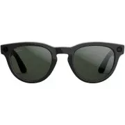 Ray-Ban Meta Headliner Gen2 HighBridge Fit Shiny Black/Clear-Graphite Green Transitions RW4013 601/1M 50-23