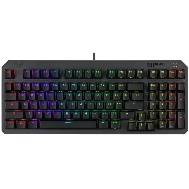 Клавіатура Asus TUF Gaming K3 Gen II Opti-Mech RGB 97key Switches ABS Black (90MP0390-BKMA00) (UA)