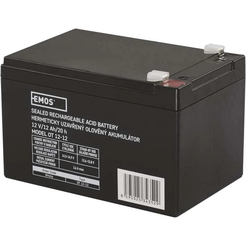 EMOS B9656 (12V 12AH FAST.6.3 MM) (UA)