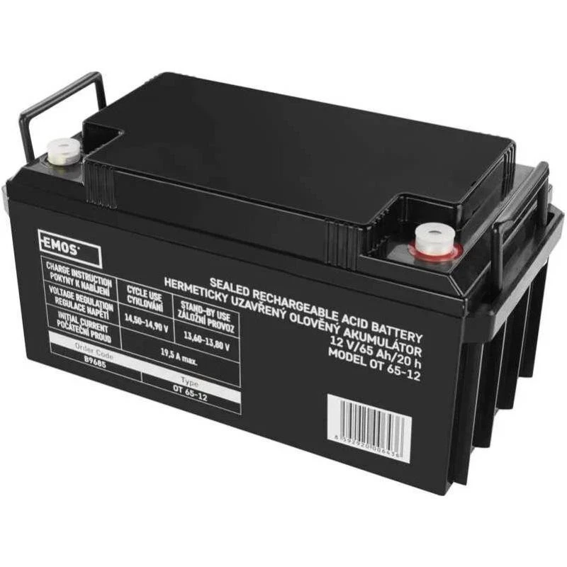 Аккумуляторная батарея EMOS B9685 AGM 12V 65Ah (UA)