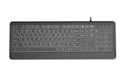 Gembird KB-MCH-05-CYRL Black (UA)