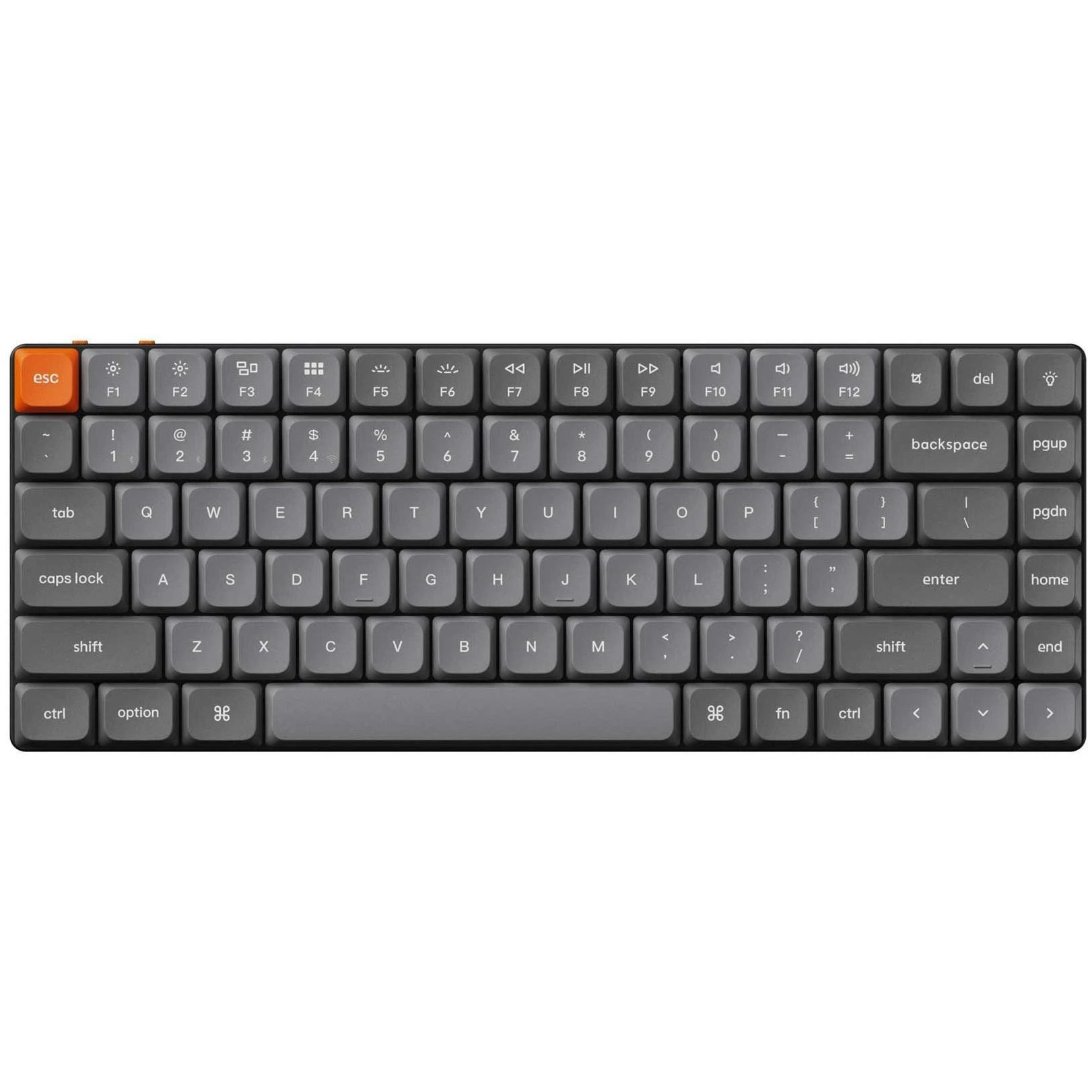 Клавіатура Keychron K3 Max, Gateron MX 2.0 Brown, Hot-Swap, RGB UA Black (K3M-H3-UA) (UA)