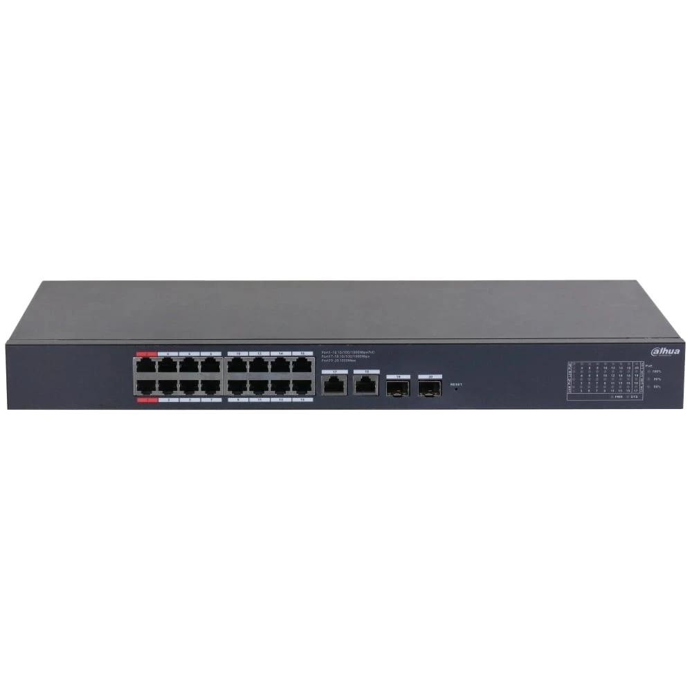 Комутатор Dahua DH-CS4220-16GT-190 PoE (UA)