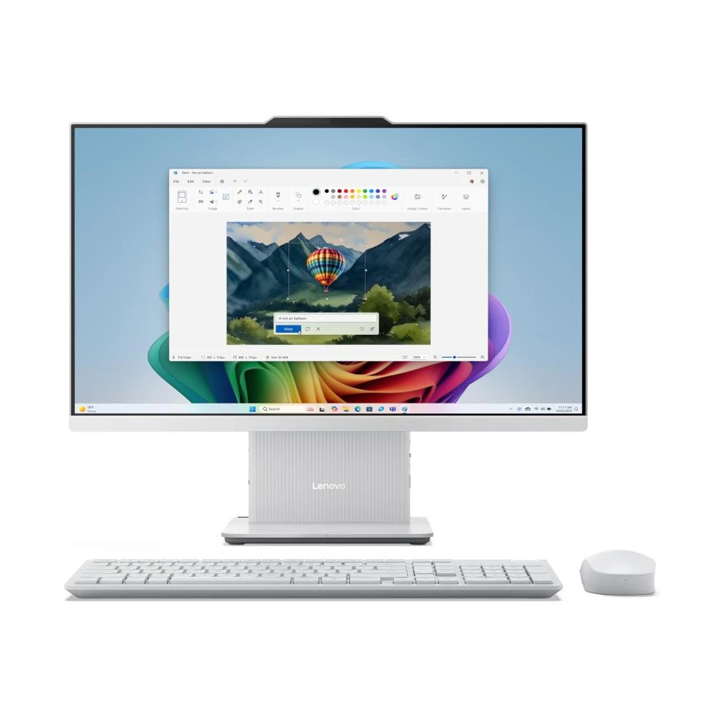 Компьютер Lenovo IdeaCentre AIO 24AKP10 Cloud Grey (F0JC001BUO) (UA)
