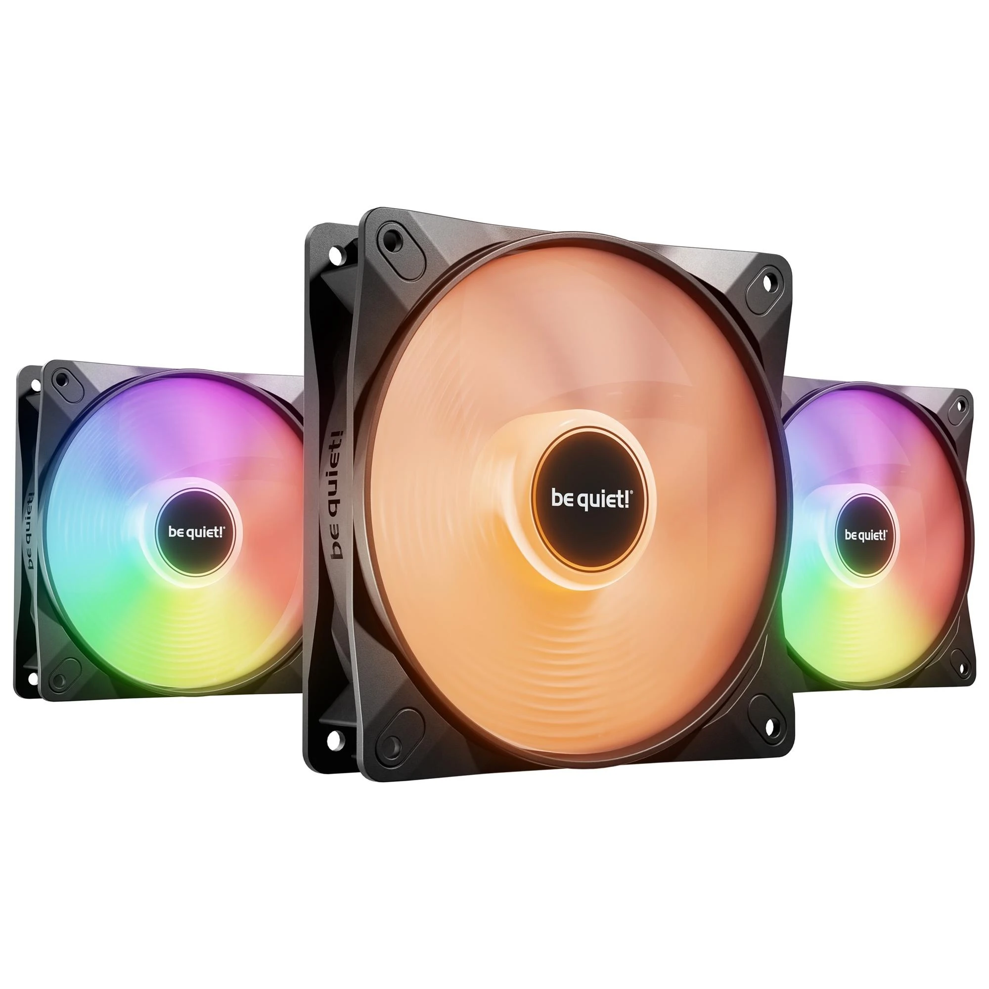 Вентилятор be quiet! Light Wings LX 120mm PWM High-Speed 3-Pack Black (BL124) (UA)