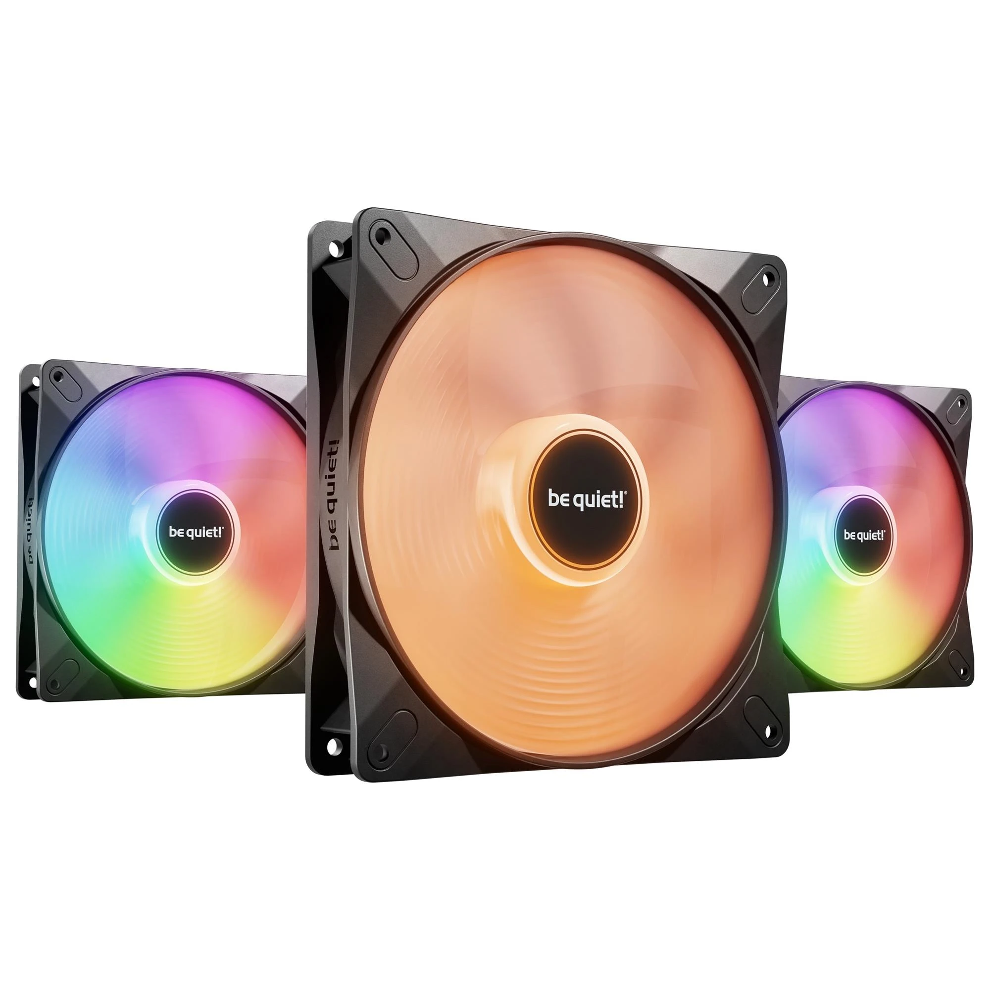 Вентилятор be quiet! Light Wings LX 140mm PWM High-Speed 3-Pack Black (BL130) (UA)