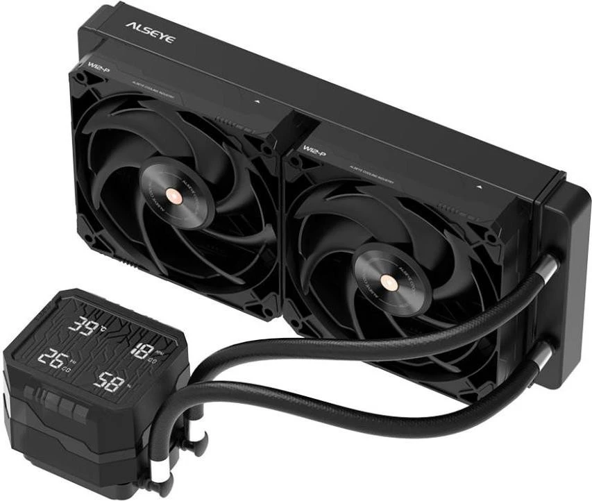 Водяное охлаждение ALSEYE Q240 Plus Black (AS.02.11.0021) (UA)