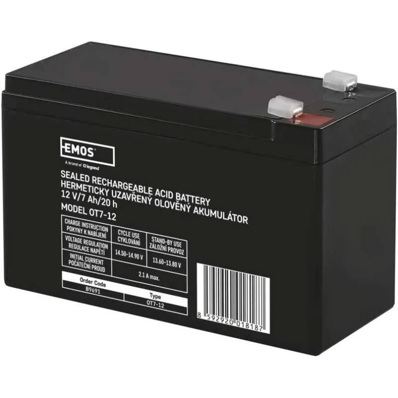 Аккумуляторная батарея EMOS B9691 AGM 12V 7Ah (UA)