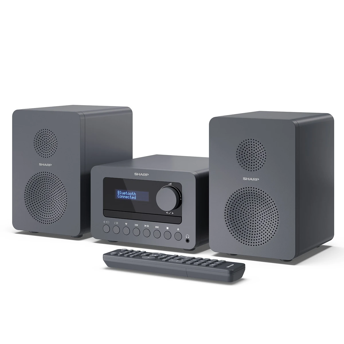 Акустична система Sharp Micro Sound System Grey (XL-B514(GY)) (UA)