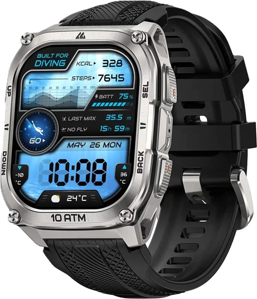 Смарт-часы KOSPET Tank M4 Silver (6978602500447) (UA)