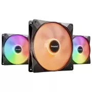 Вентилятор be quiet! Light Wings LX 140mm PWM High-Speed 3-Pack Black (BL130) (UA)