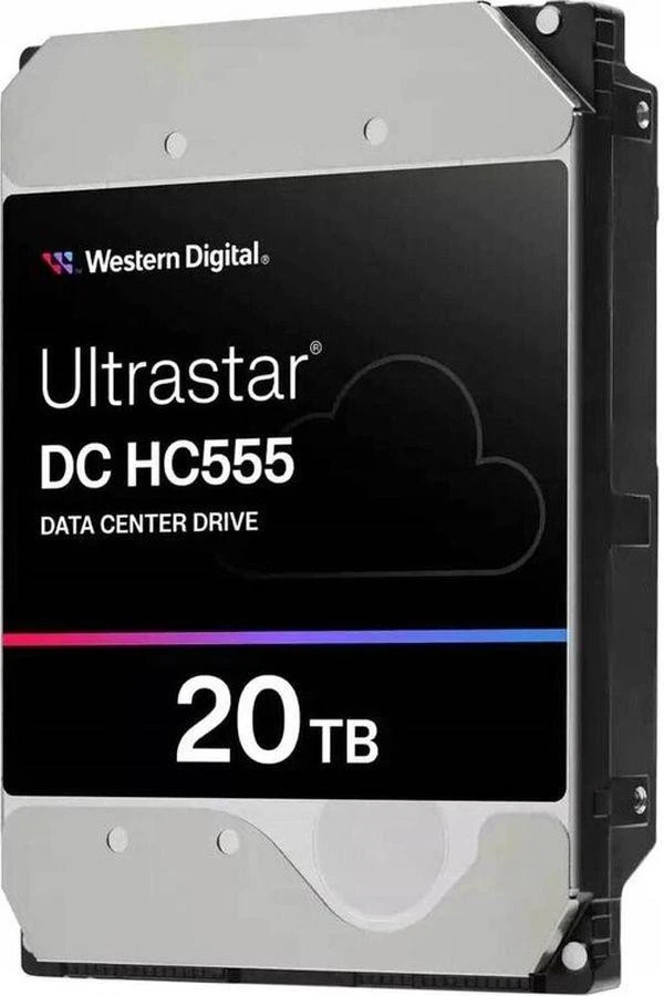 Жорсткий диск WD Ultrastar DC HC555 20 TB (WUH722020CLE6L4) (UA)