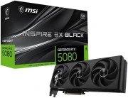MSI GeForce RTX 5080 16G INSPIRE 3X OC BLACK (G5080-16I3CB)