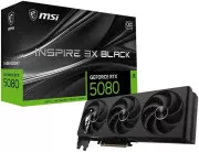 MSI GeForce RTX 5080 16G INSPIRE 3X OC BLACK (G5080-16I3CB)