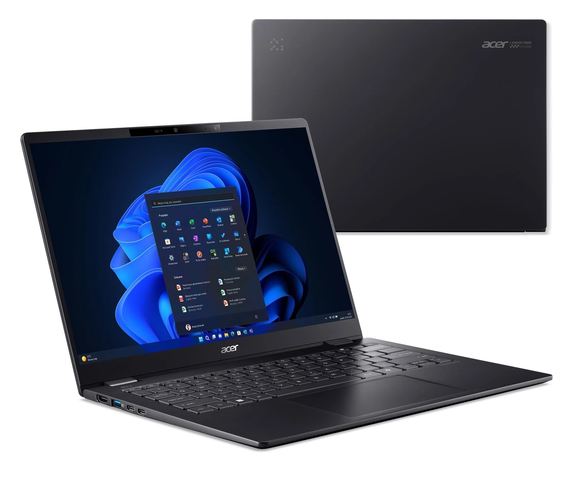Ноутбук Acer TravelMate P6 14 AI Ultra 5-226V /16GB/512/Win11P Touch (TMP614-54T-TCO || NX.BJMEP.002)
