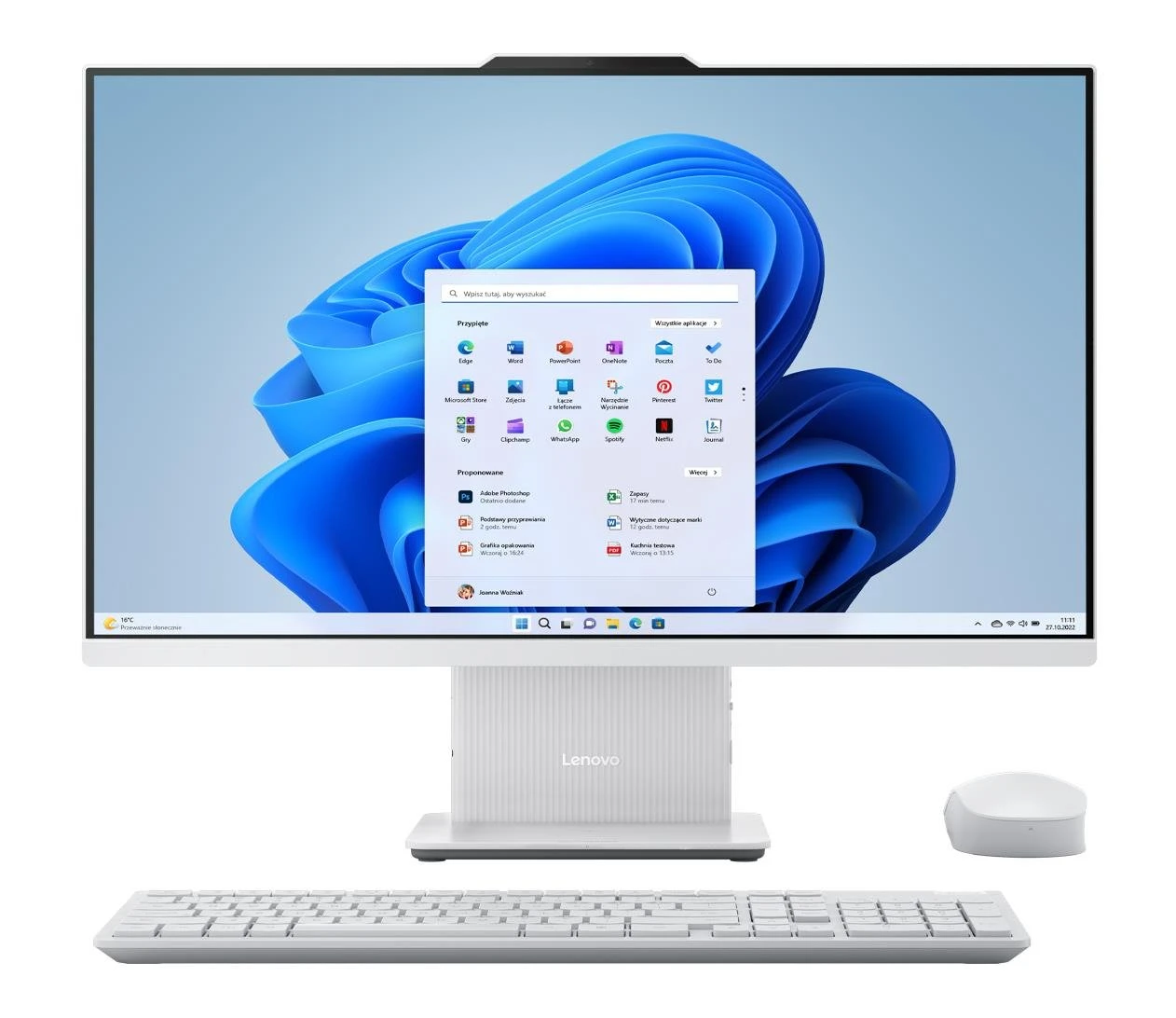 Комп'ютер Lenovo IdeaCentre AIO 27 Ultra 5-226V/16GB/512/Win11 Bialy (F0JW001WPB) EU