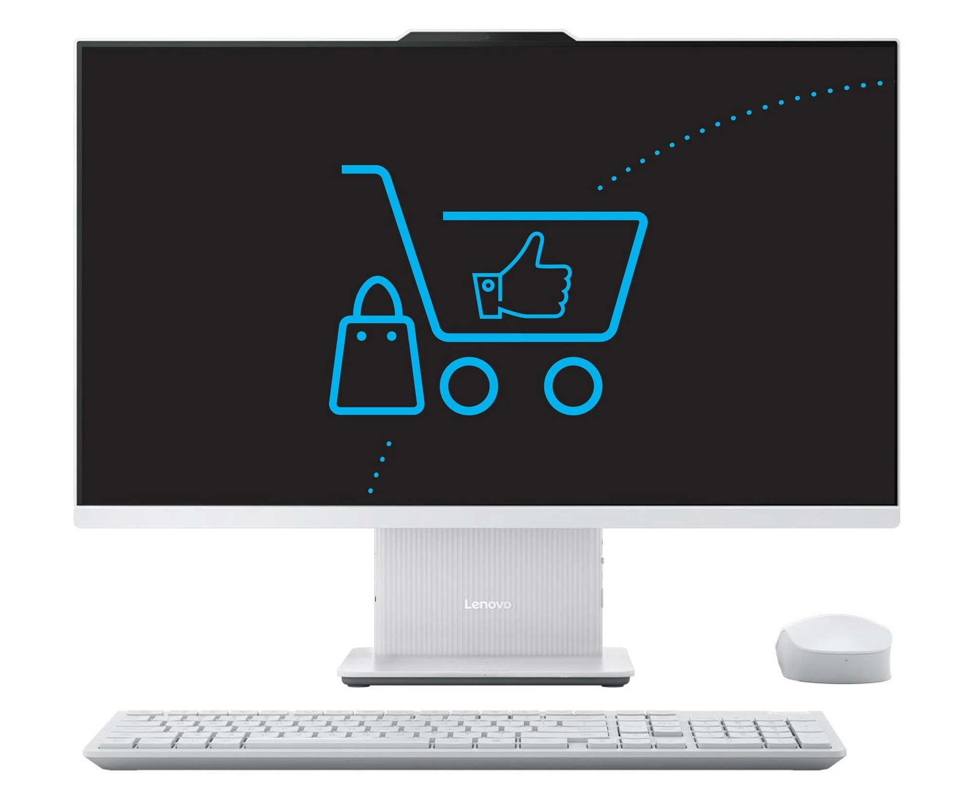 Компьютер Lenovo IdeaCentre AIO 27 Ultra 7-256V/16GB/512 Bialy (F0JW001SPB) EU