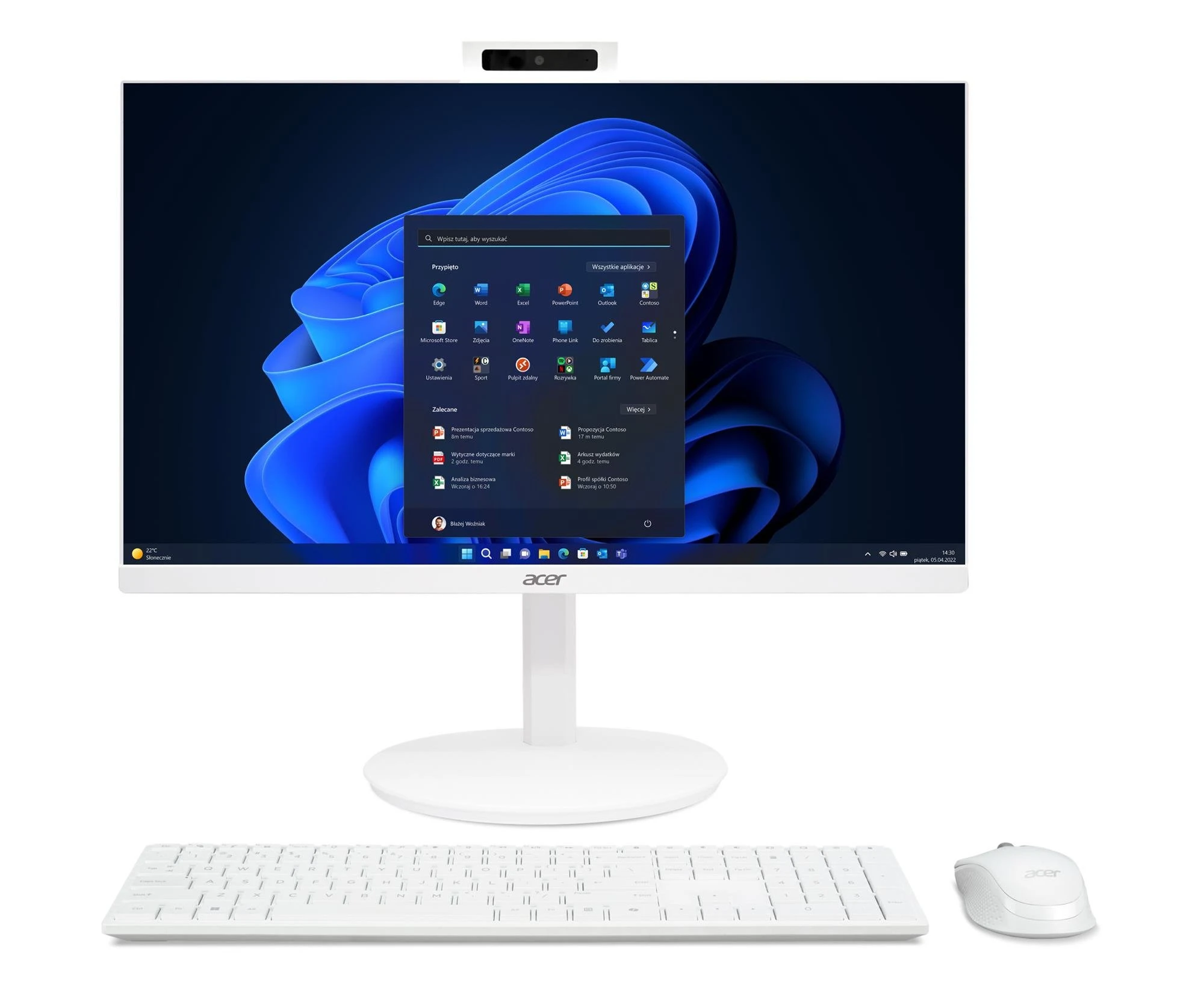 Компьютер Acer Aspire C27 i7-1355U/32GB/1TB/Win11P (C27-1E || DQ.BNREP.00C) EU