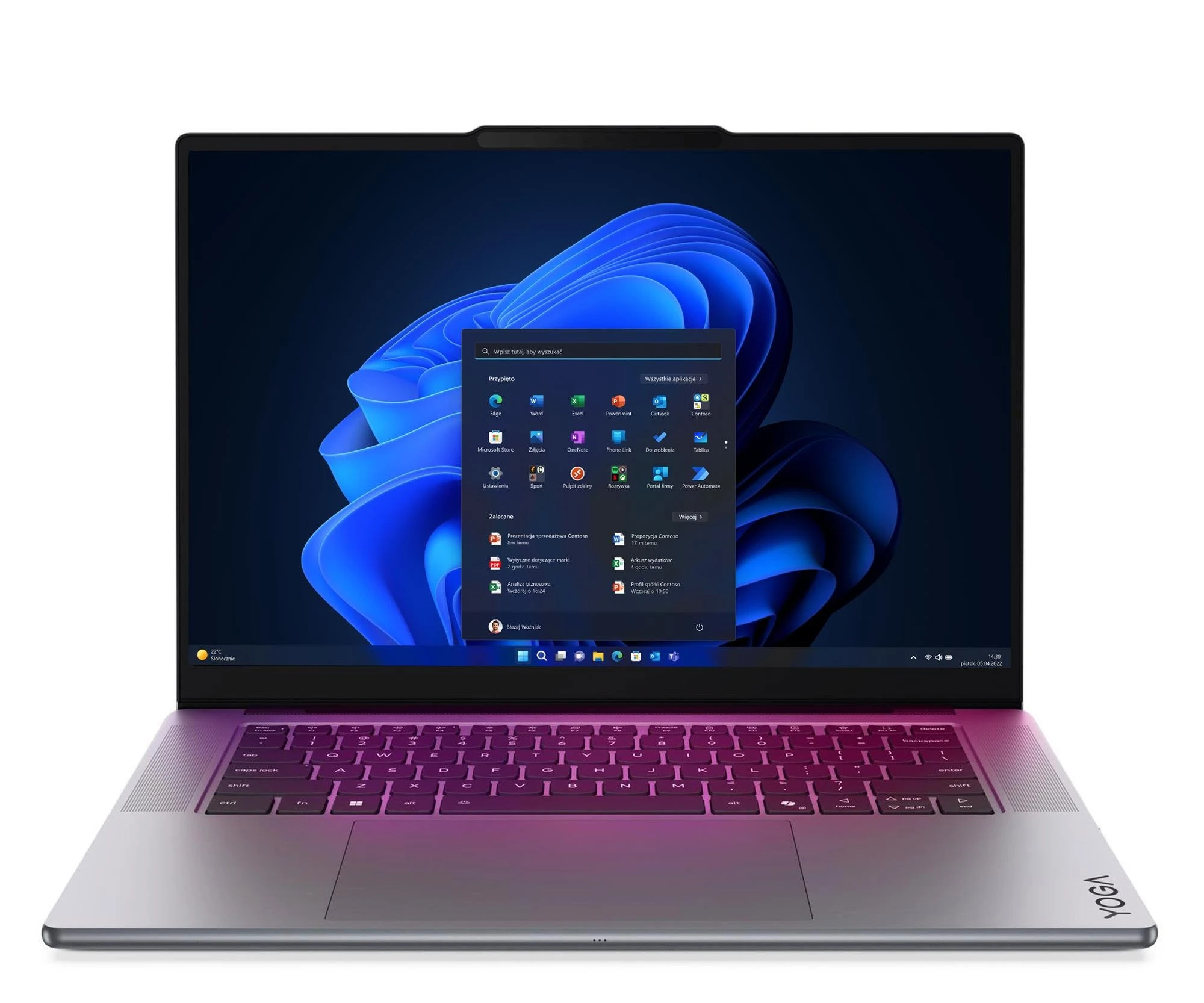 Ноутбук Lenovo Yoga Pro 7-15 Ultra 7-356H/32GB/1TB/Win11P OLED (83SN003RPB)