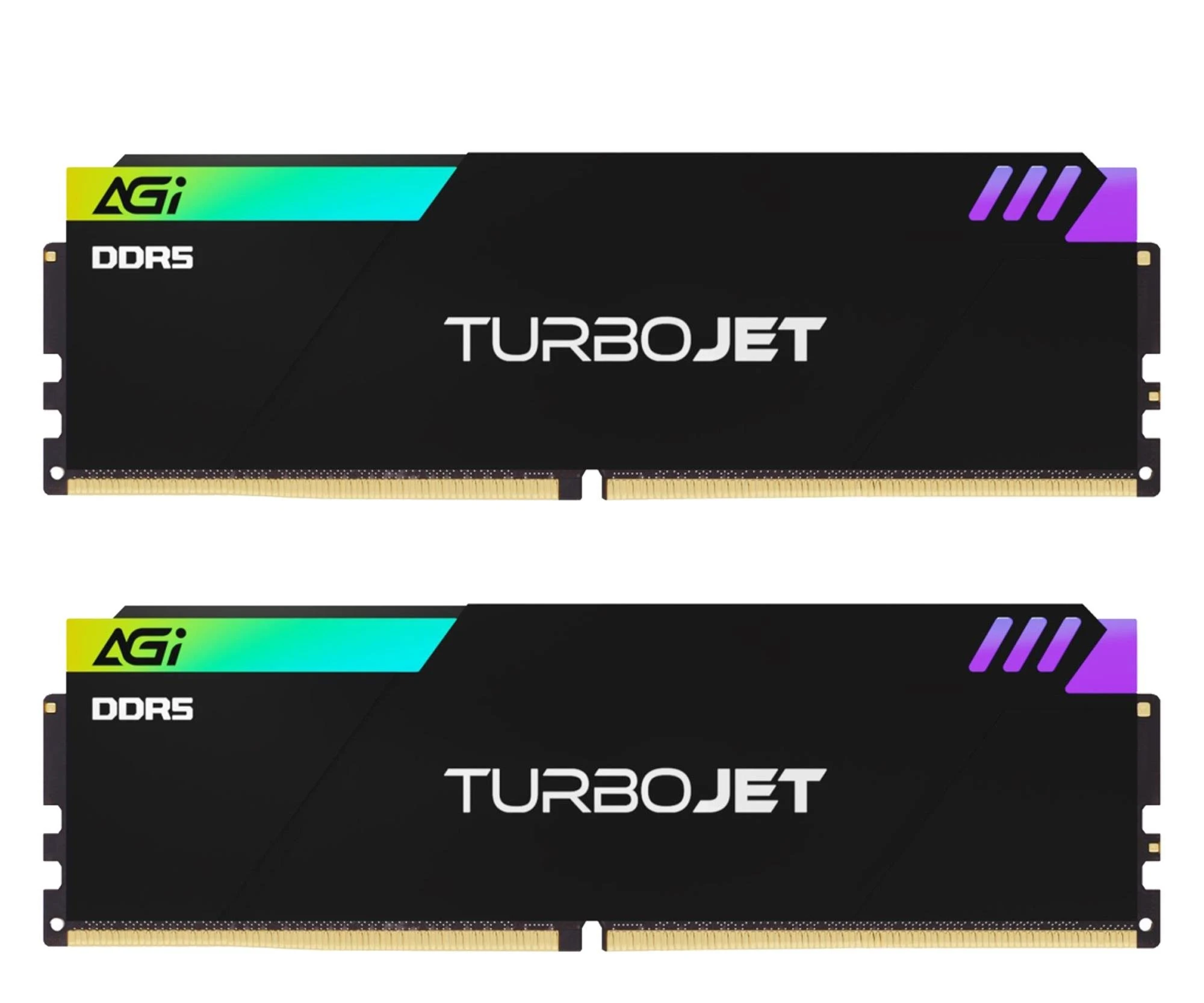 Оперативна пам'ять AGi 32GB (2x16GB) 6000 CL30 Turbojet RGB Black (AGI6APC16UD858-DC) EU