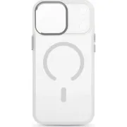 Чехол для смартфона ArmorStandart Unit-C MagCase для Apple iPhone 17 Pro Max Matte Clear Silver (ARM91205) (UA)