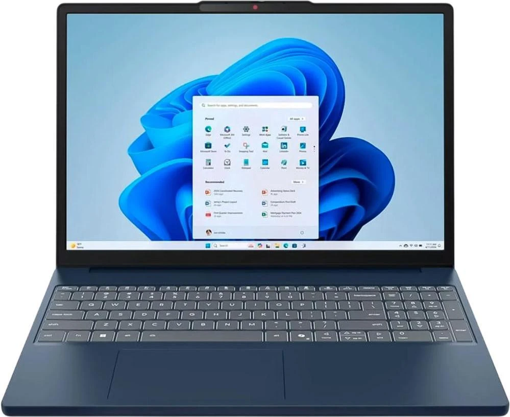 Ноутбук Lenovo IdeaPad Slim 3 15AHP10 Cosmic Blue (83KA003DUS)
