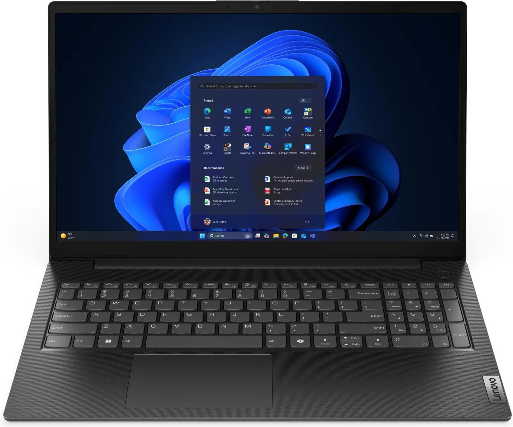 Ноутбук Lenovo V15 G6 ARP Business Black (83UU0027RA) (UA)