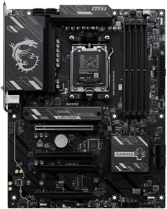 Материнська плата MSI B850 GAMING PRO WIFI6E (UA)