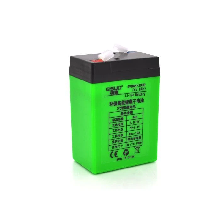 Аккумуляторная батарея QiSuo Li-ion 6V 8A (QS-608) (UA)