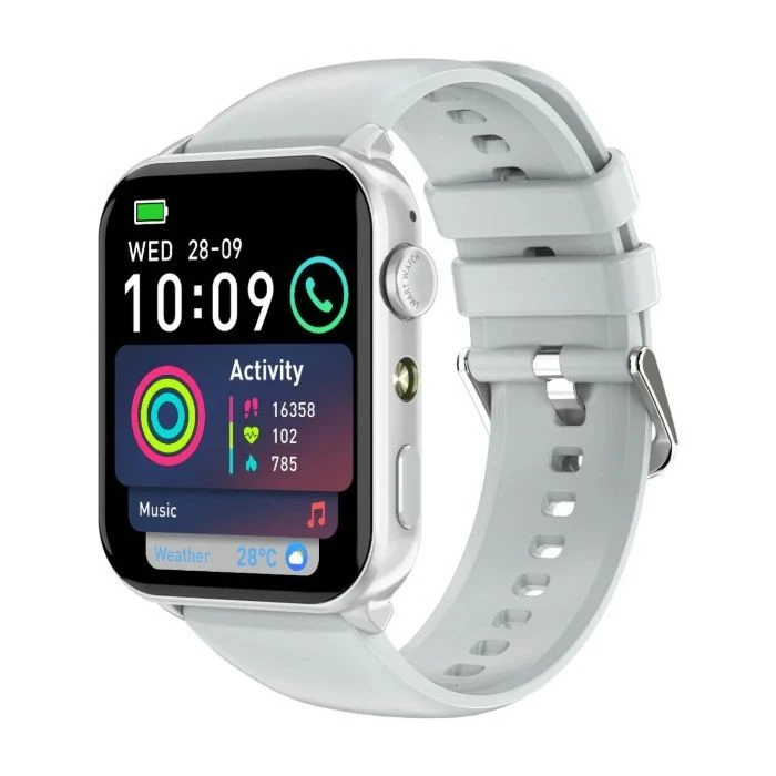 Смарт-годинники Blackview R30 Max Silver (6931548323167) (UA)