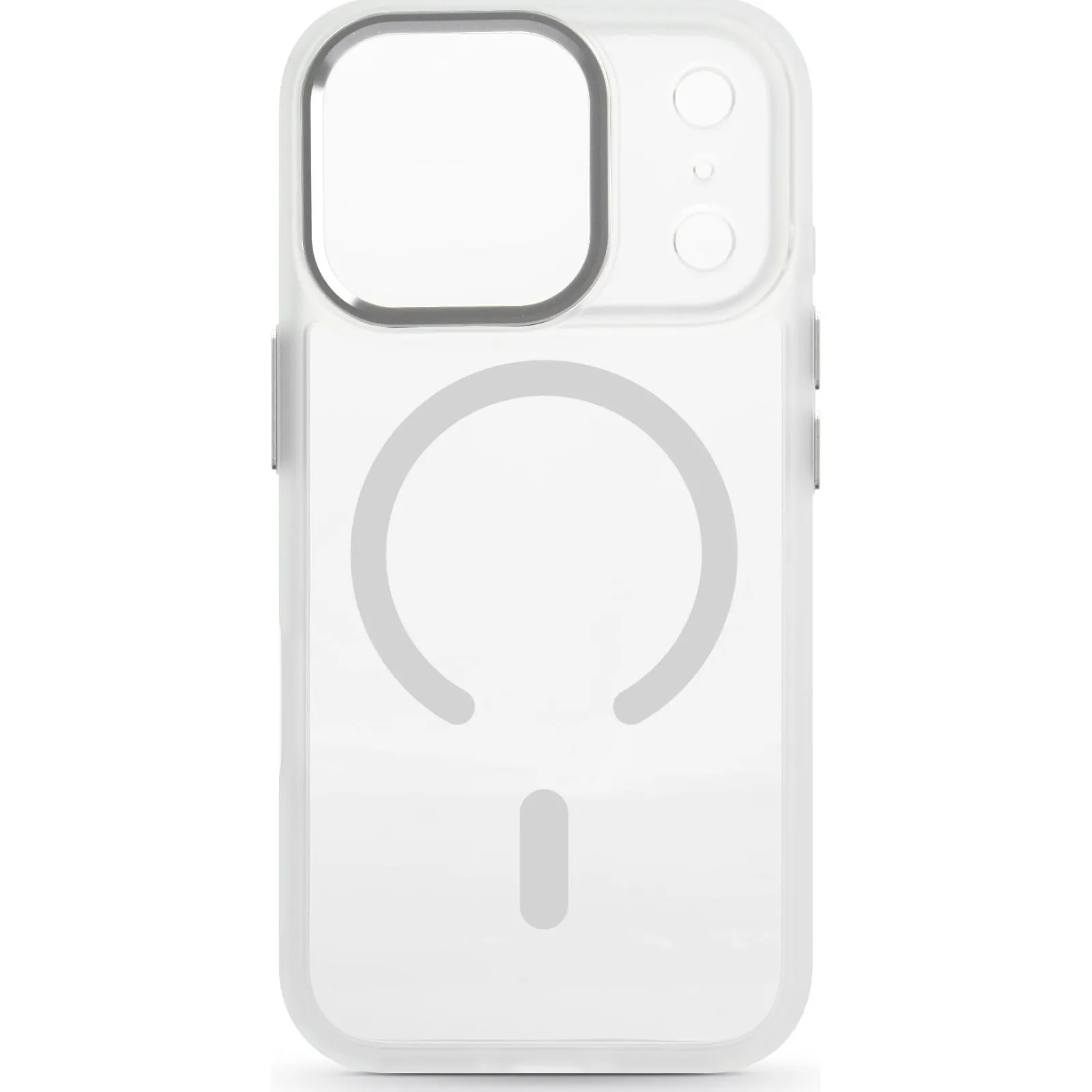 Чехол для смартфона ArmorStandart Unit-C MagCase для Apple iPhone 17 Pro Matte Clear Silver (ARM91204) (UA)