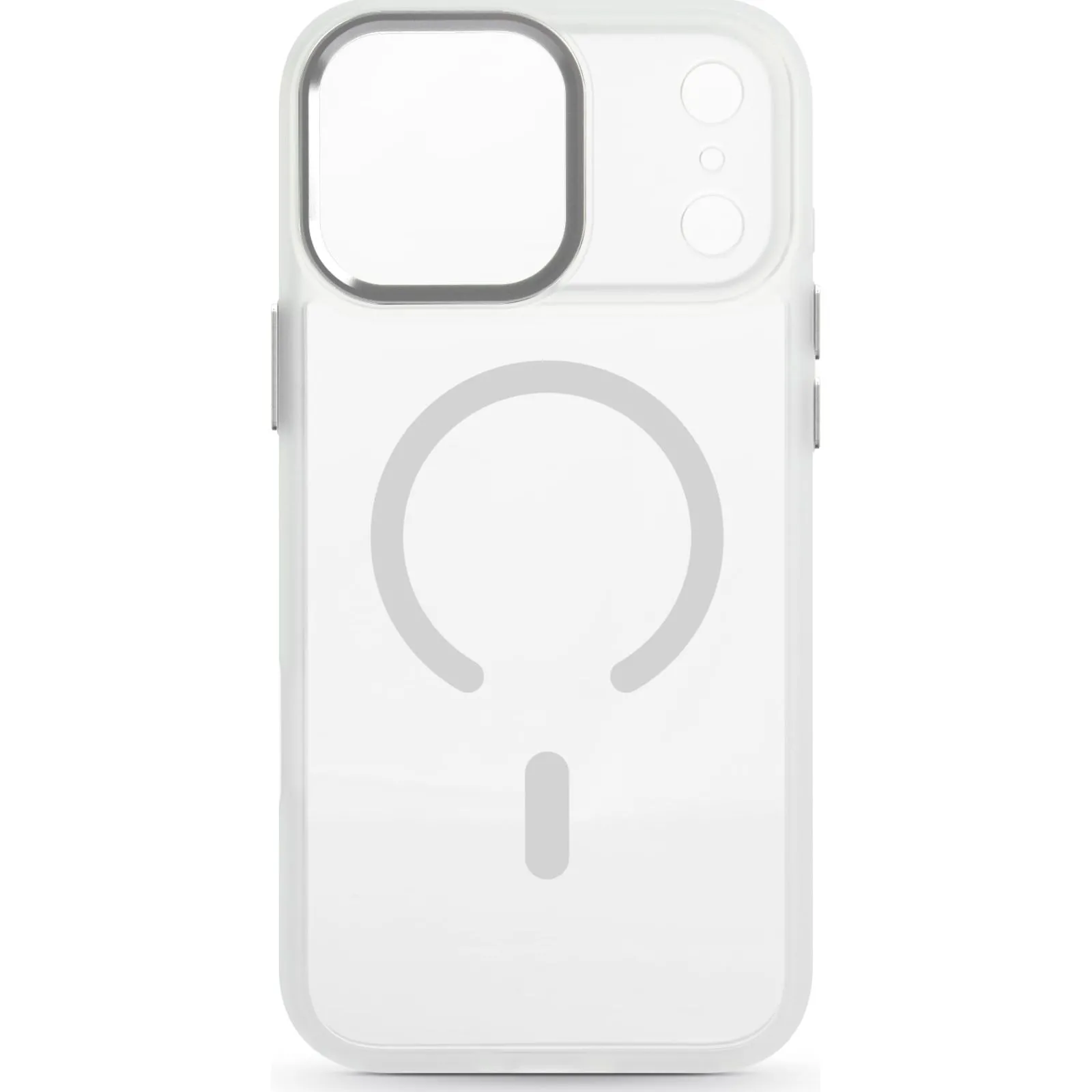 Чехол для смартфона ArmorStandart Unit-C MagCase для Apple iPhone 17 Pro Max Matte Clear Silver (ARM91205) (UA)