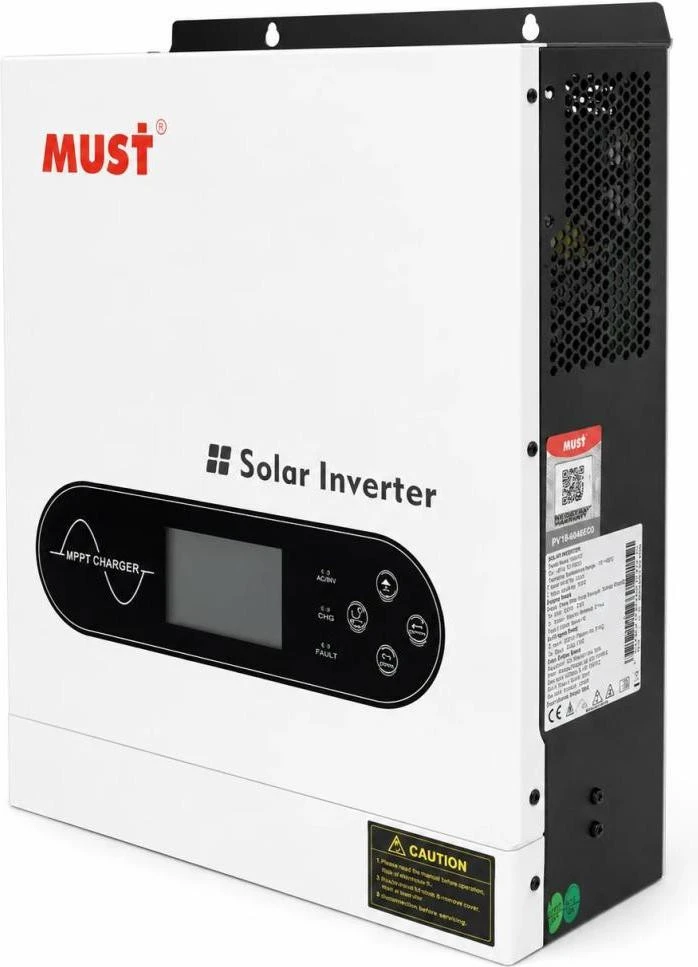 Гібридний сонячний інвертор (hybrid) MUST PV18-6248ECO (UA)