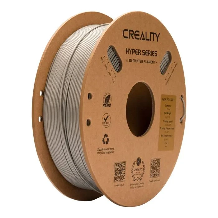 Пластик для 3D-принтера Creality Hyper PETG 1.75мм, grey, 1кг (3301030068) (UA)