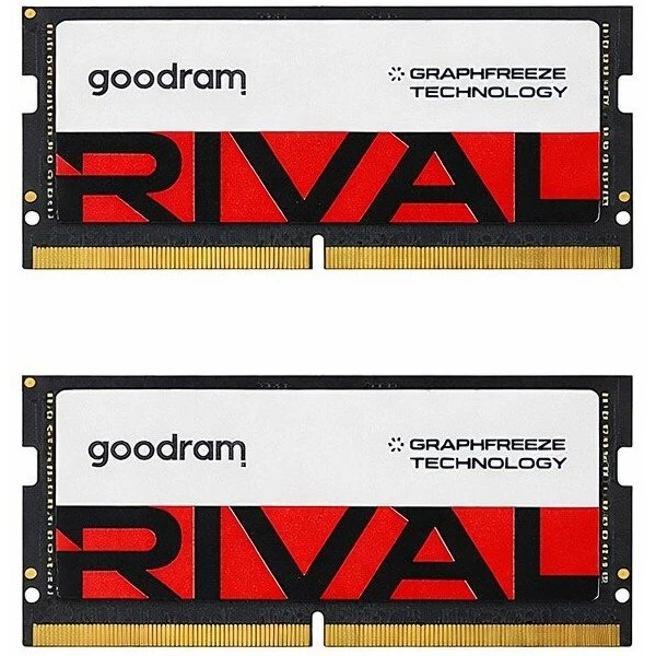 Оперативна пам'ять SO-DIMM DDR5 2x16GB/5600 Goodram Rival (GGEES5-56L40S/32GDC) (UA)