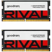 SO-DIMM DDR5 2x16GB/5600 Goodram Rival (GGEES5-56L40S/32GDC) (UA)
