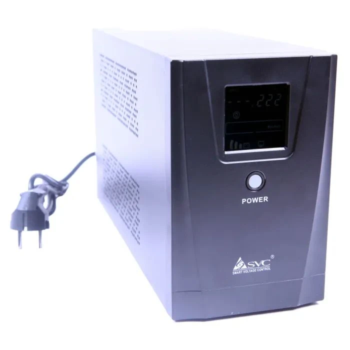 Джерело безперебійного живлення SVC VP-1250-LCD 1250VA (VP-1250-LCD) (UA)