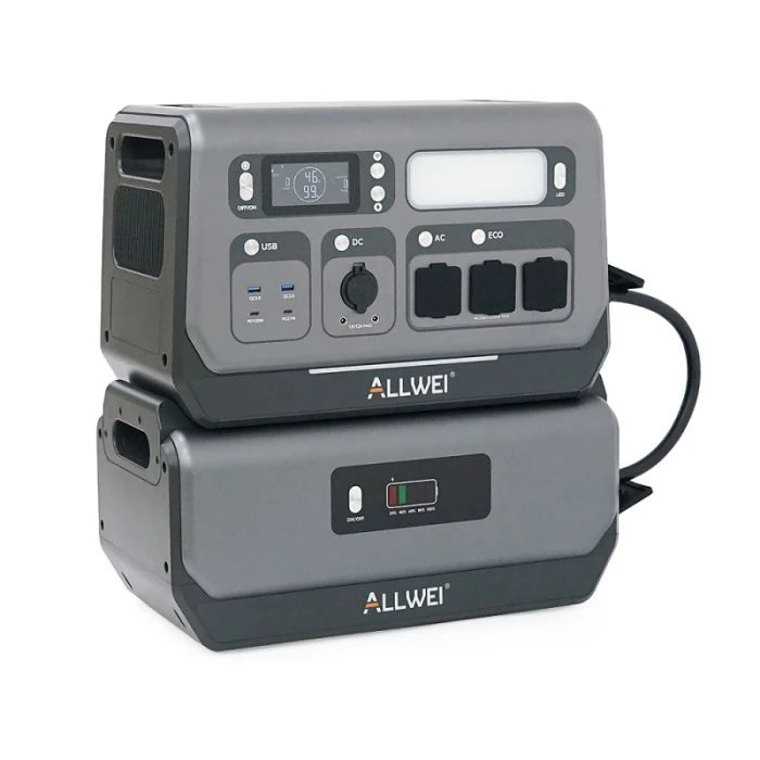 Зарядна станція ALLWEI SGR-PPS2400-2PRO+Battery 2400W 4096Wh (SGR-PPS2400-2PRO+BAT) (UA)