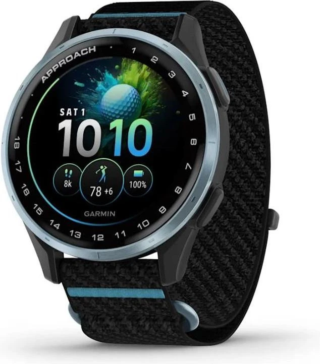 Смарт-часы Garmin Approach J1 Cloud Blue with Black/Azure Band (010-03898-00)